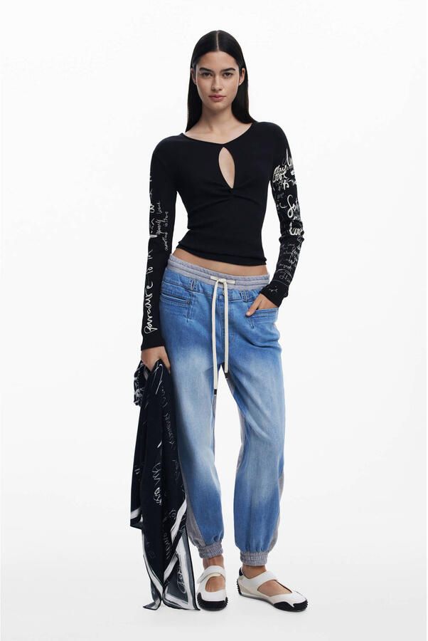 Desigual sjaal zwart