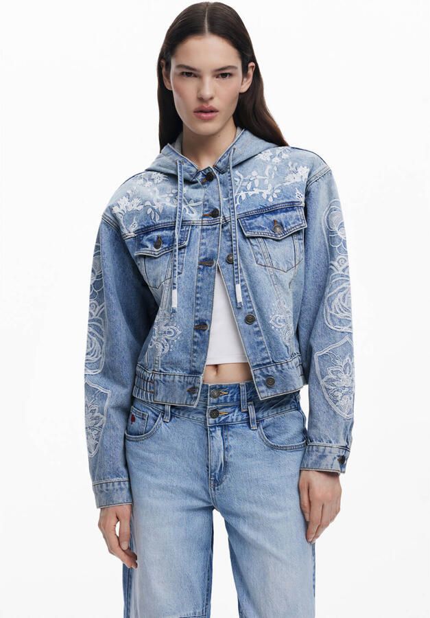 Desigual spijkerjas blauw