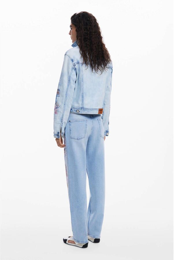 Desigual spijkerjas medium blue denim - Foto 2