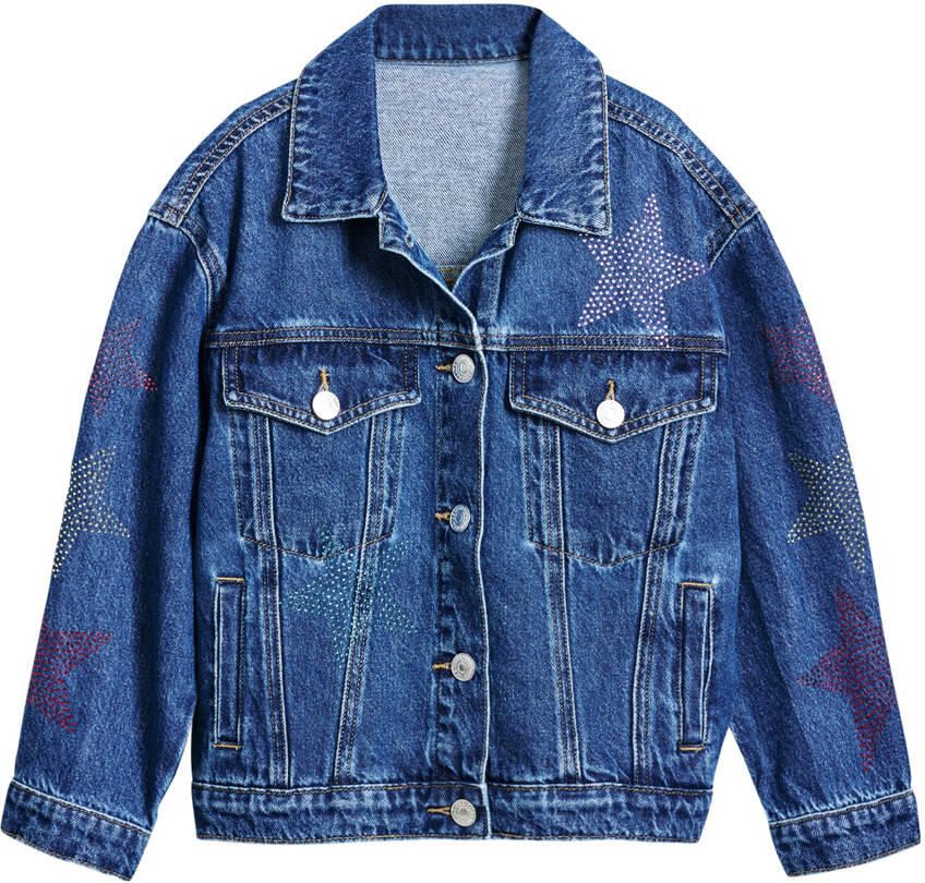 Desigual spijkerjas medium blue denim