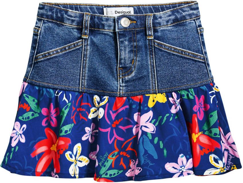 Desigual spijkerrok dark blue denim - Foto 3