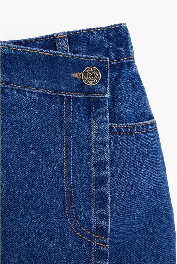 Desigual spijkerrok medium blue denim - Foto 2