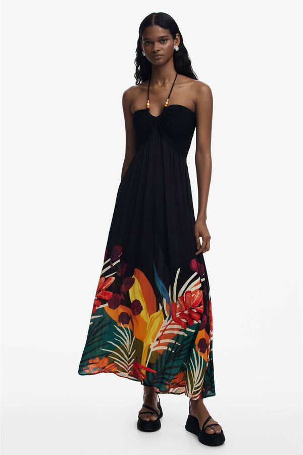 Desigual Lange Jurk SWIM_BELICE DRESS 25SWMW08