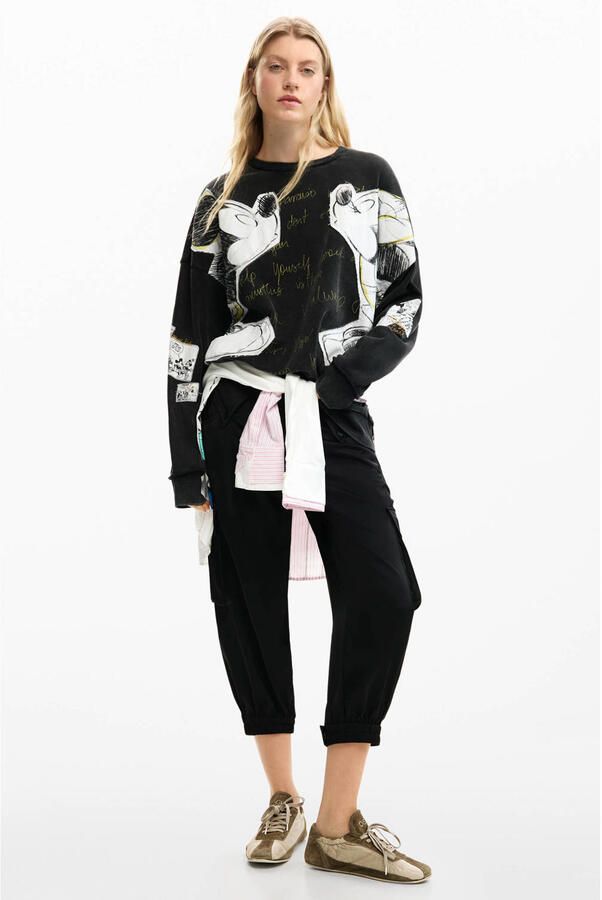 Desigual sweater antraciet - Foto 2