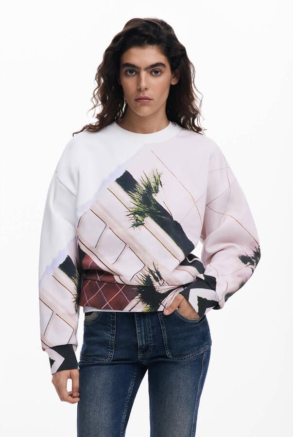 Desigual sweater ecru