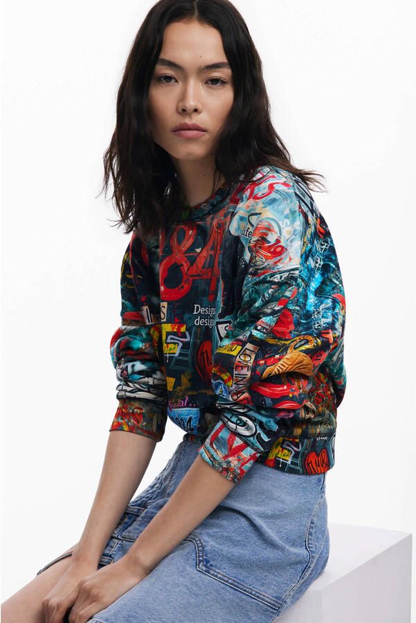 Desigual sweater multi - Foto 3