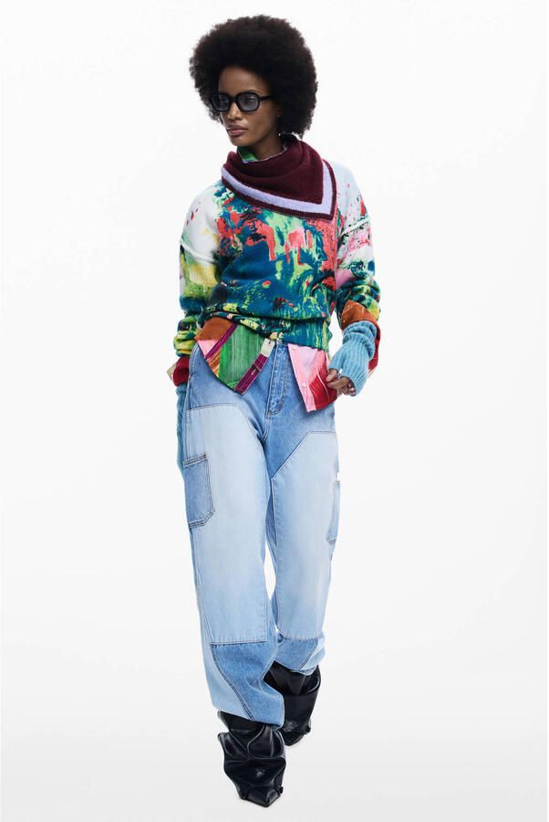 Desigual sweater multi - Foto 2