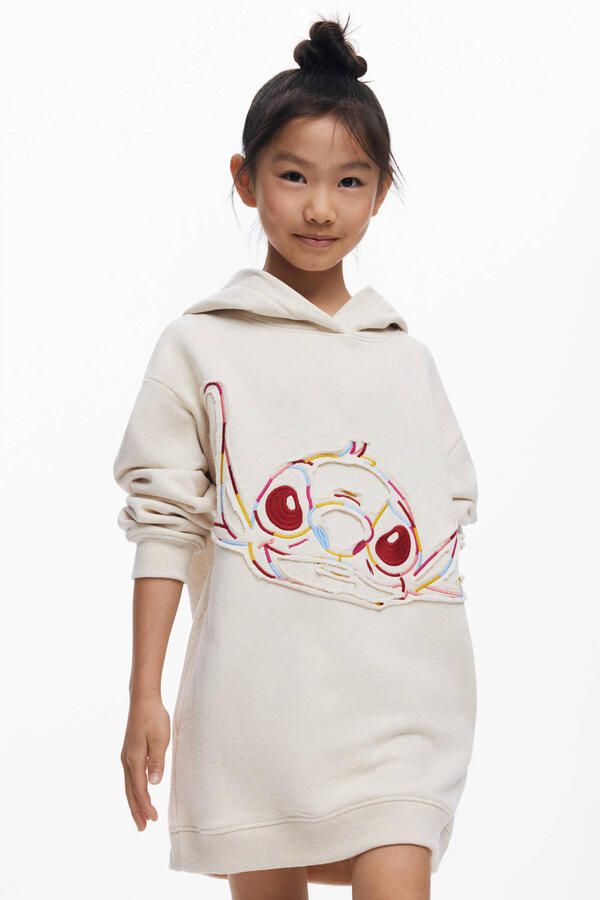 Desigual sweatjurk ecru