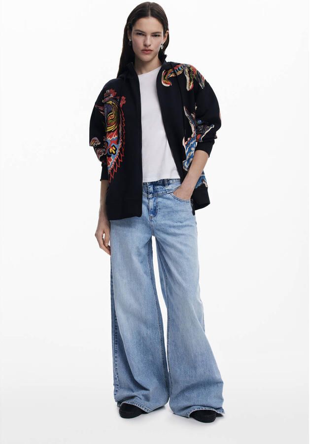 Desigual sweatvest zwart - Foto 2