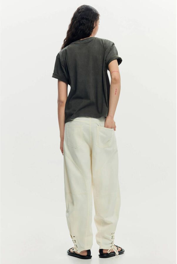 Desigual T-shirt antraciet - Foto 2