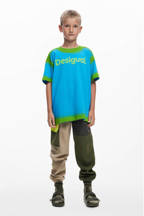 Desigual T-shirt blauw