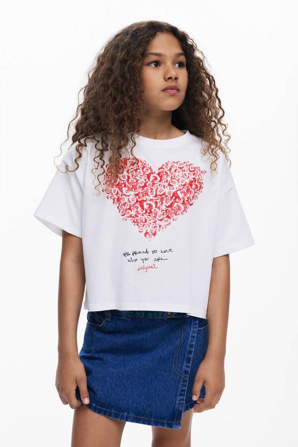 Desigual T-shirt Korte Mouw 26SGTK11 1000
