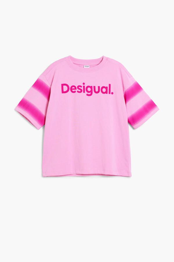 Desigual T-shirt roze