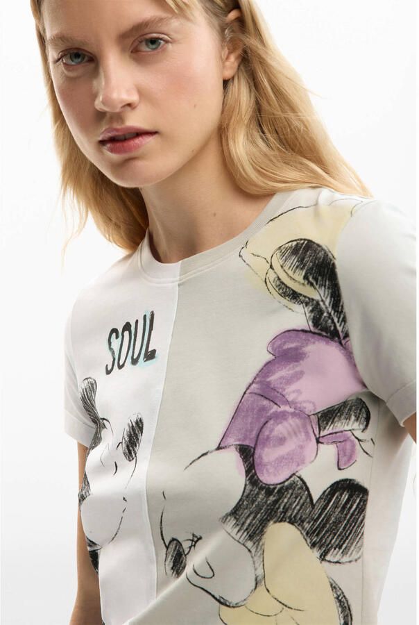 Desigual T-shirt wit - Foto 2