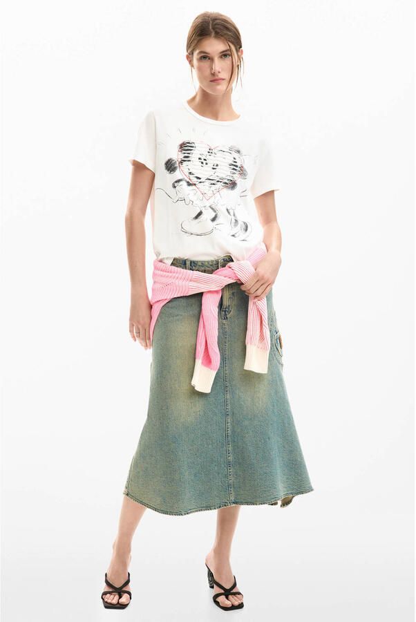 Desigual T-shirt Korte Mouw CORE MICKEY