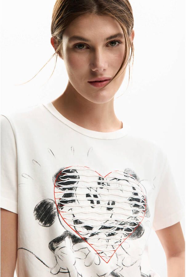 Desigual T-shirt Korte Mouw CORE MICKEY - Foto 2