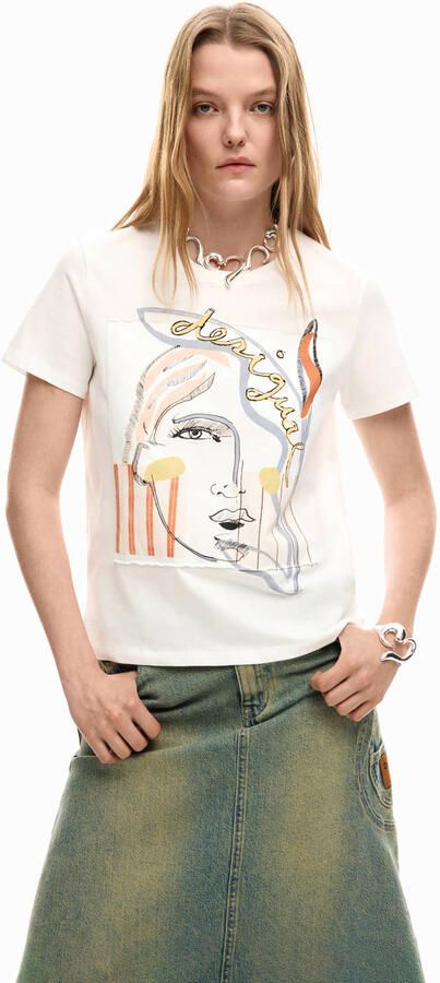 Desigual T-shirt Korte Mouw TS_VILMA 26SWTK51