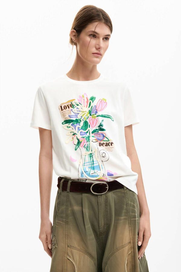 Desigual T-shirt wit