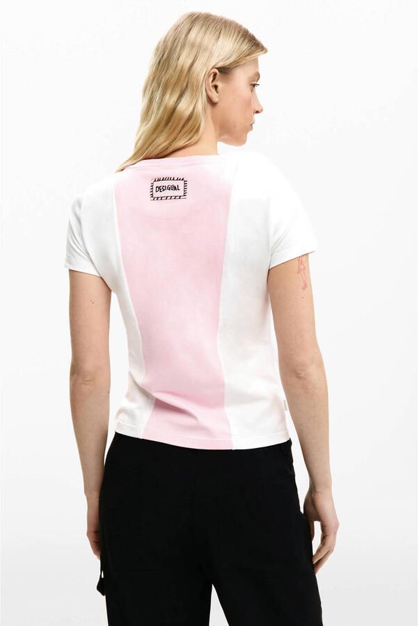 Desigual T-shirt wit - Foto 2