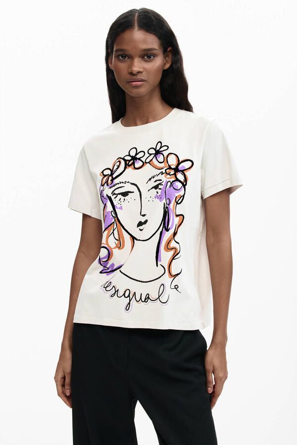 Desigual T-shirt wit