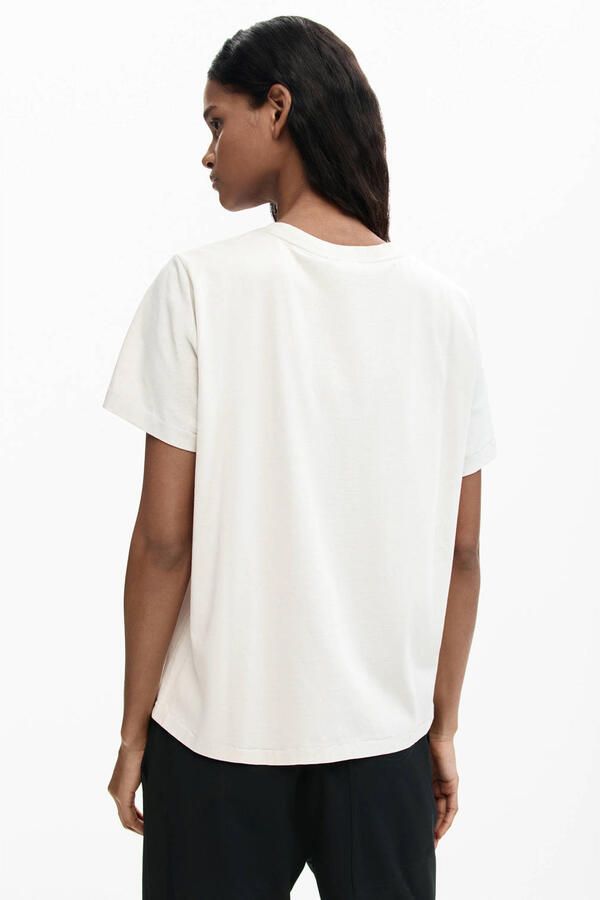Desigual T-shirt wit - Foto 3