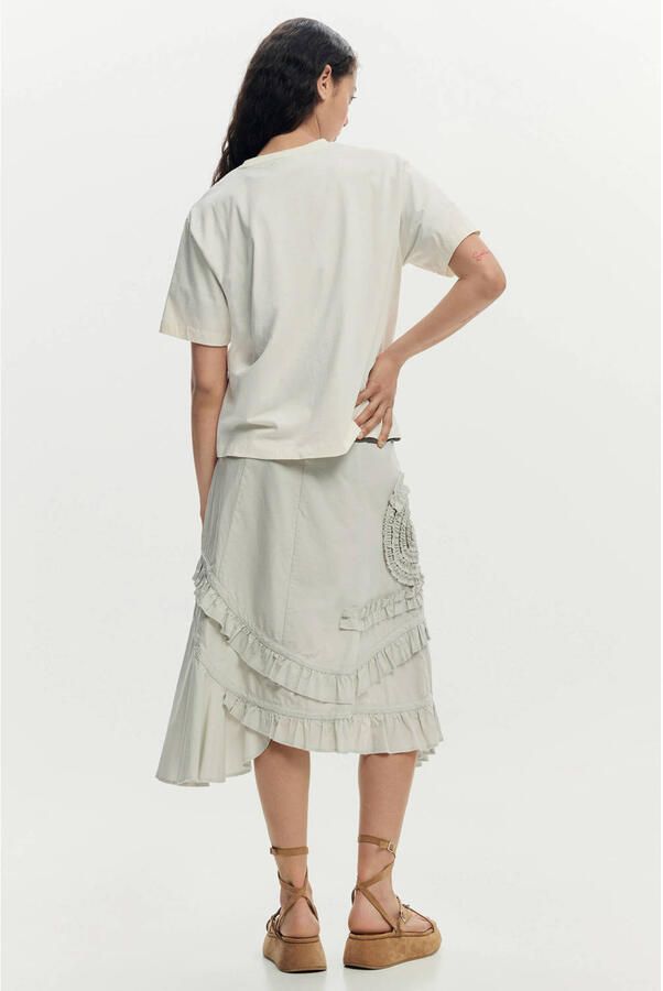 Desigual T-shirt wit - Foto 3