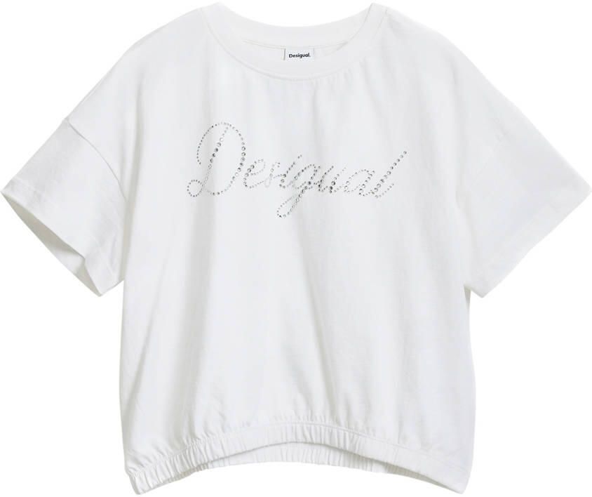 Desigual T-shirt Korte Mouw T-shirt fille Sky - Foto 3