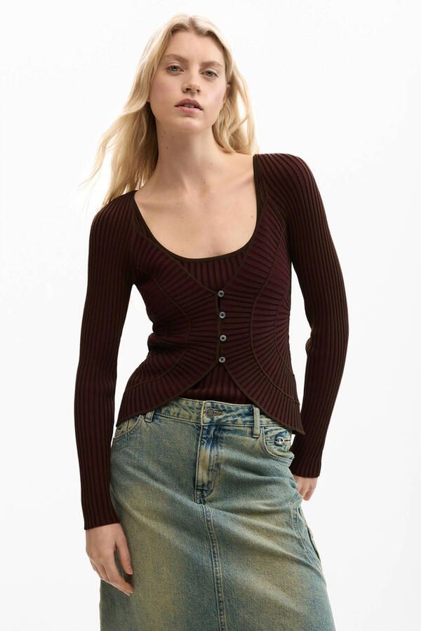 Desigual top bruin