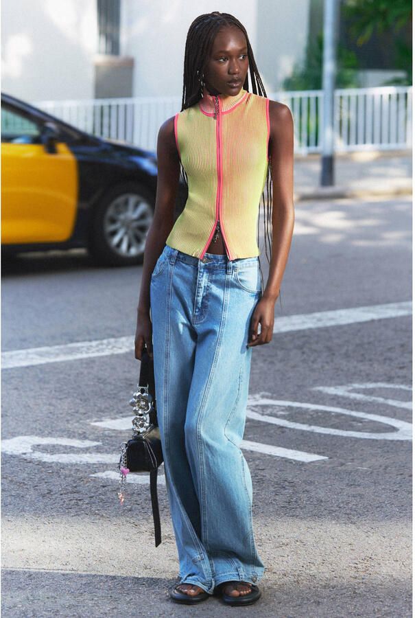Desigual top groen - Foto 2