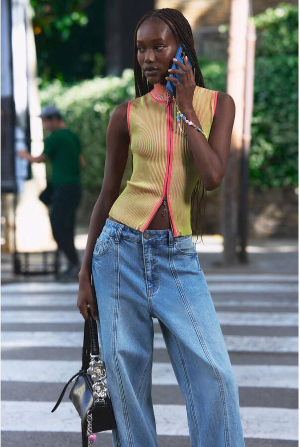 Desigual top groen - Foto 3