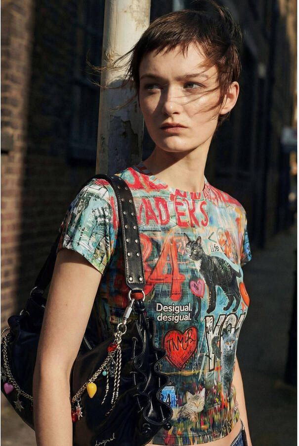 Desigual top multi - Foto 2