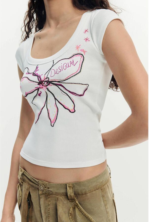 Desigual top wit - Foto 2