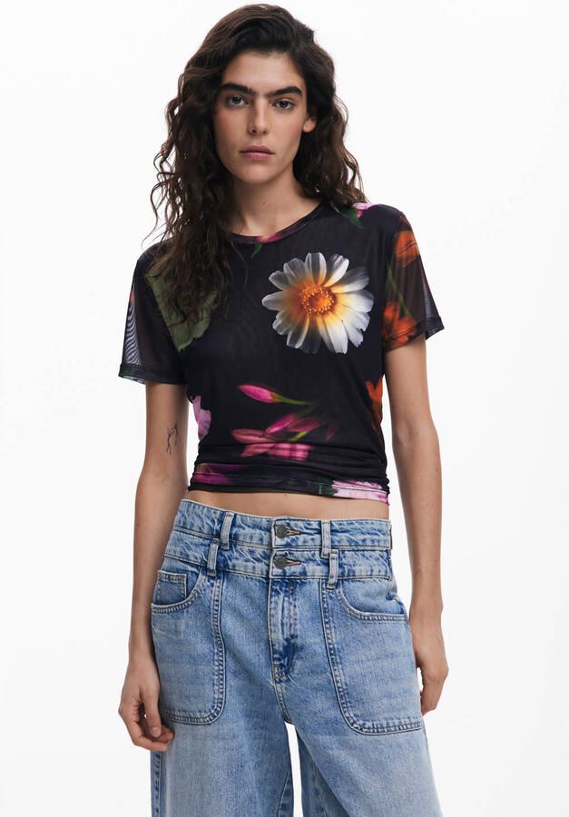 Desigual T-shirt Korte Mouw TS_DES MOINES 25SWTK88 - Foto 3