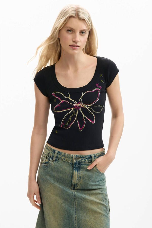 Desigual top zwart