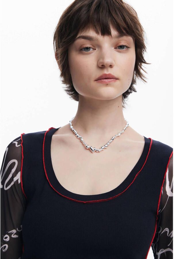 Desigual T-shirt Korte Mouw T-shirt manches longues femme Martina