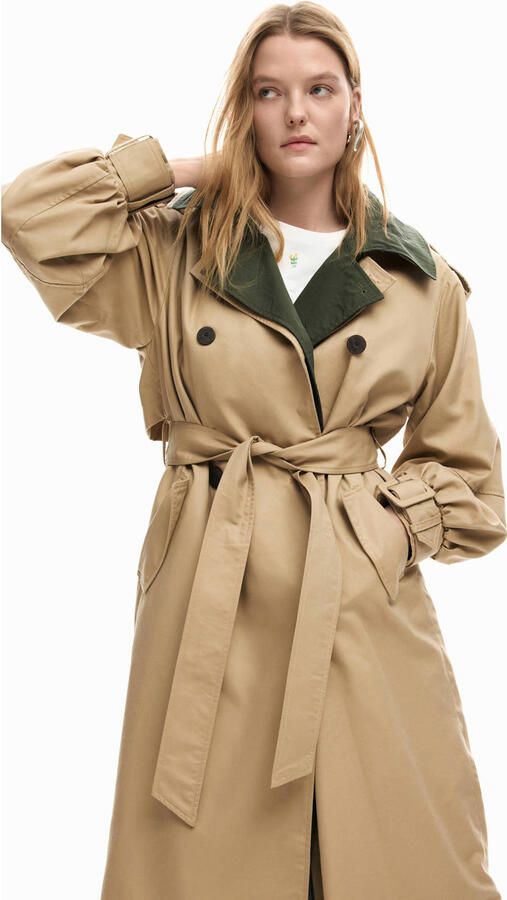 Desigual trenchcoat beige