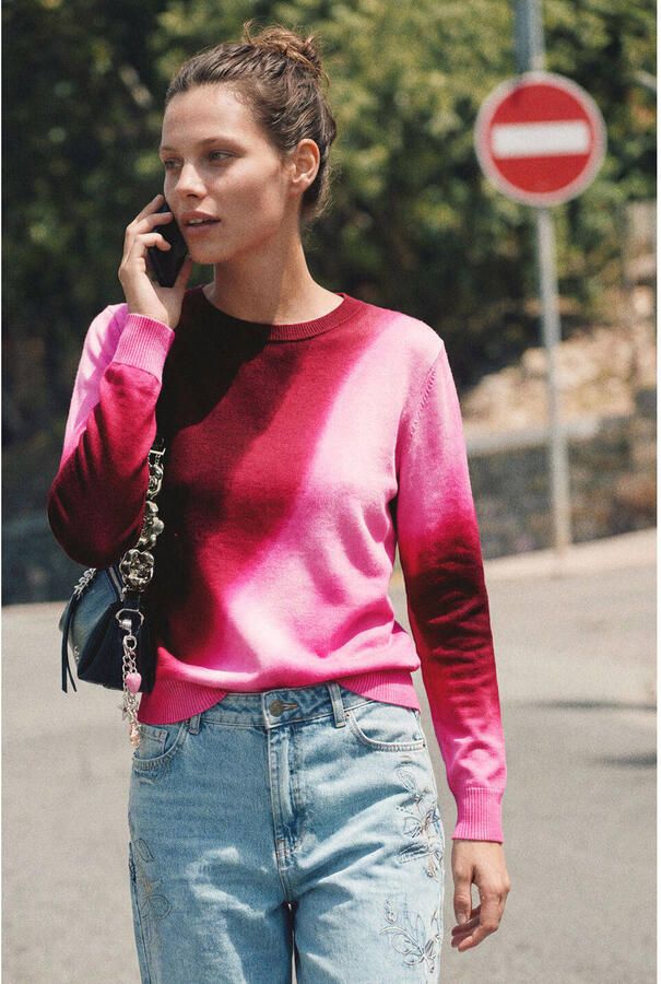 Desigual trui roze - Foto 2