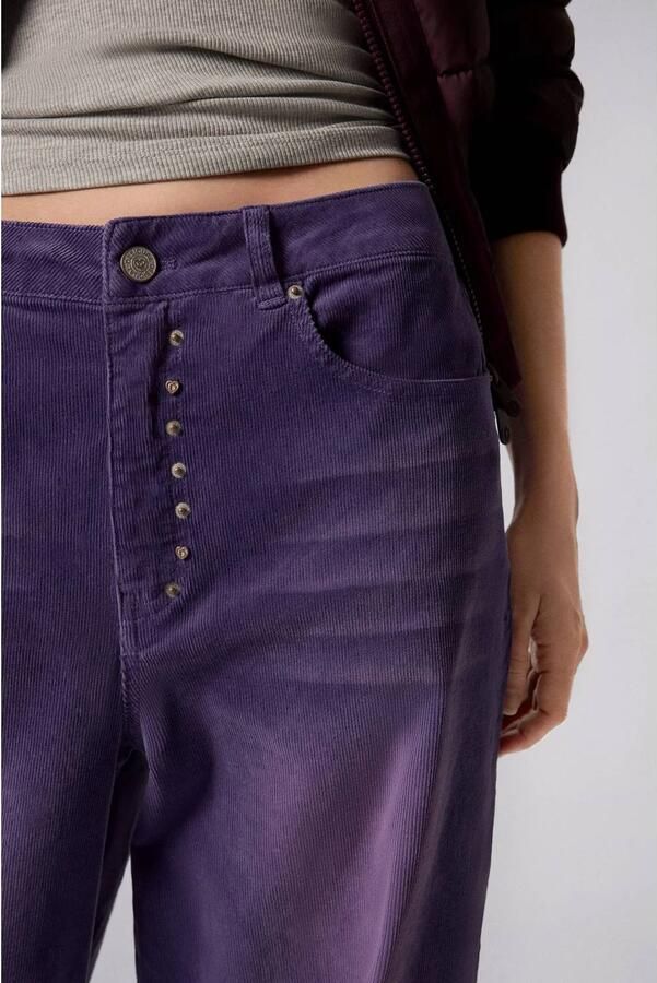 Desigual wide leg jeans paars - Foto 3
