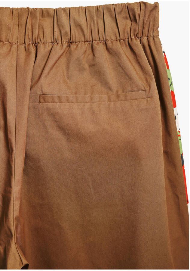 Desigual Katoenen Palace Broek voor Vrouwen Brown Dames