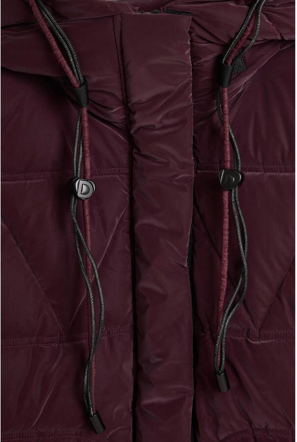 Desigual winterjas donkerrood
