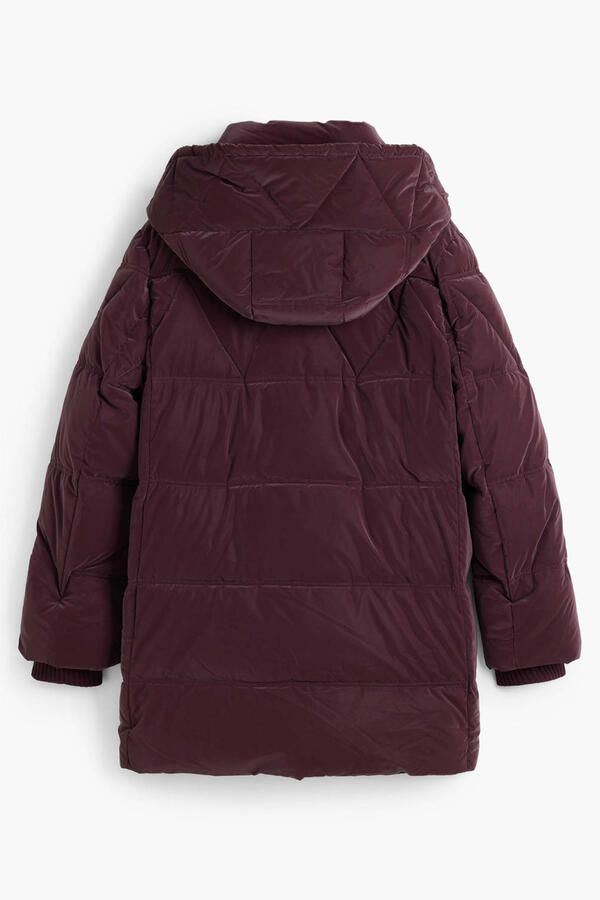 Desigual winterjas donkerrood - Foto 2