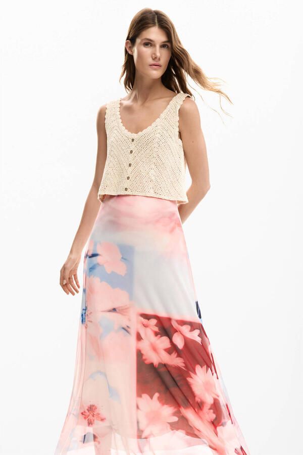 Desigual zomerjurk lichtroze