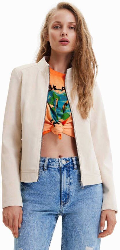 Desigual Damesjas Lente Zomer Collectie Beige Dames