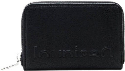 Desigual portemonnee met logo zwart