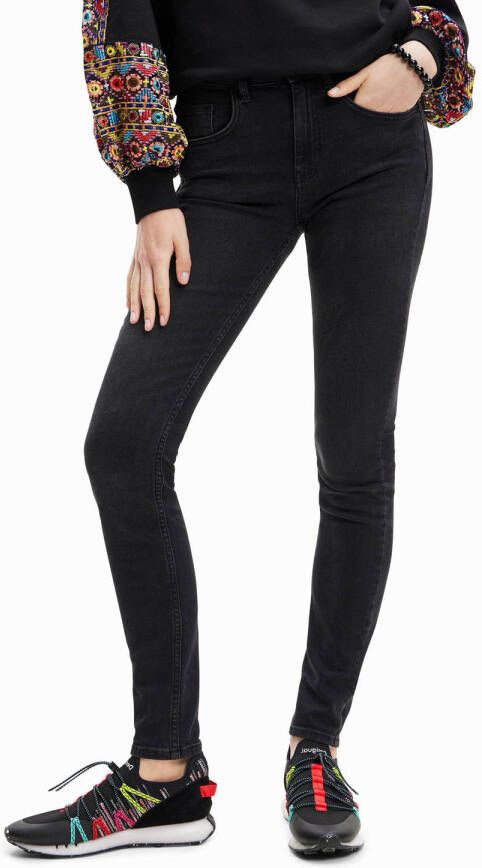 Desigual slim fit jeans zwart