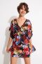 Desigual Zwarte Mouwloze Jurk met Ronde Hals en Ritssluiting Black Dames - Thumbnail 1
