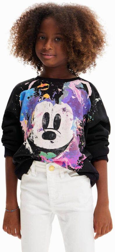 Desigual sweater met printopdruk zwart