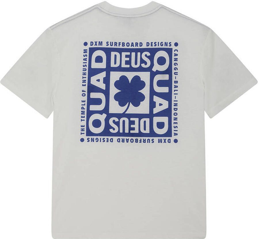 Deus Ex Machina boxy T-shirt met backprint wit - Foto 2