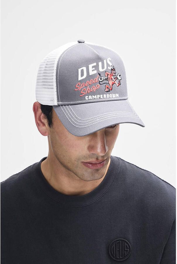 Deus Ex Machina pet Dogleg Trucker grijs - Foto 3