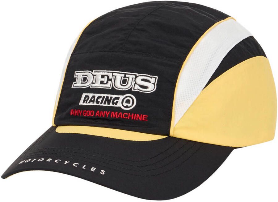 Deus Ex Machina pet Enduro Moto zwart geel